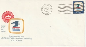 1396 July 1 1971 Postal Service FDC First Day Smithtown New York - Picture 1 of 1