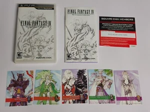 (NO GAME) Final Fantasy IV The Complete Collection Sony PSP CASE & INSERTS ONLY - Picture 1 of 22