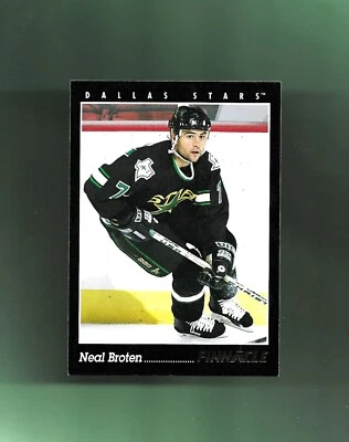 1993-94 Pinnacle Card # 334 NEAL BROTEN DALLAS STARS/MINNESOTA NORTH STARS - Image 1 of 2