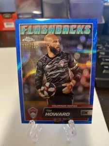 Tim Howard 2023 Topps Chrome MLS Blue Wave /199 Colorado Rapids - Picture 1 of 2