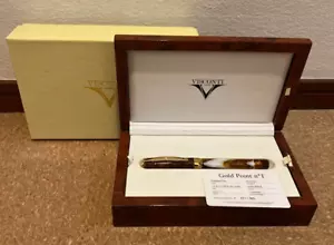VISCONTI Gold Point №1 fountain pen Limited Edition with original Box from Japan - Picture 1 of 3