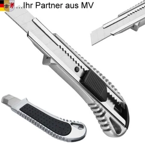 Alu Cuttermesser 1-10 Stück 18 mm Teppichmesser Paketmesser Cutter Universal - Bild 1 von 10