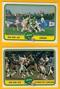 1981 Fleer Action New York Jets Set MARK GASTINEAU RICHARD TODD Rare - Bild 1 von 1