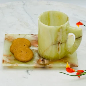 Set aus Becher und Tablett, Onyx Becher & Tablett Set, waschmittelsicher und pflegeleicht - Bild 1 von 9