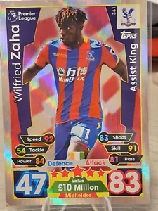 Wilfred Zaha (361) Match Attax Football Topps Card - Picture 1 of 3
