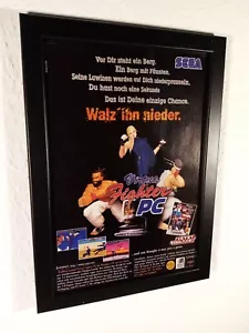 Virtua fighter pc Werbeblatt Gerahmt Poster Ad Page framed Werbung - Bild 1 von 2
