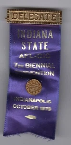 Indiana State AFL - CIO: 7th Biennial Convention: 1970  *actual shipping* - Bild 1 von 2