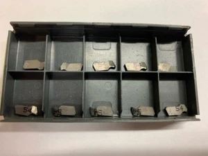 (10 PCS)  ISCAR GMP-2.00-1.00UR GRADE:IC54 P40 CARBIDE INSERTS - Picture 1 of 2