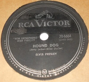 RCA Victor 20-6604 Elvis Presley Hound Dog / Don't Be Cruel 78 RPM E E E - Imagen 1 de 2