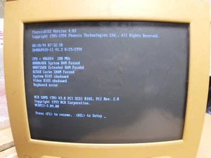 MONITOR OLIVETTI CRT B/N DSM 60-400 VINTAGE - Foto 1 di 7