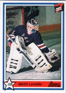 1990 7th Inning Sketch QMJHL St-Jean Lynx Hockey Card #184 Martin Lavallee - Picture 1 of 2