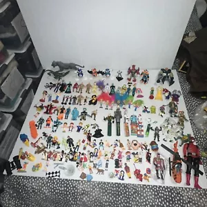 Vintage Toys Action Figures Bundle McDonald’s Disney Dreamworks DC MARVEL & More - Picture 1 of 24