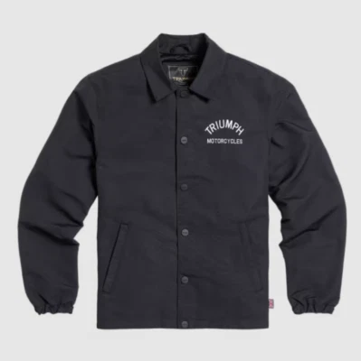 Chaqueta Triumph Motorcycle Carter Coach negra MTHS21129 Foto 1 de 3