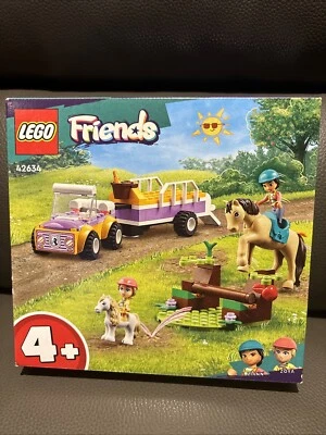 LEGO Friends Caballo y Poni Remolque Construible Set de Construcción 42634 - Nuevo Foto 1 de 3