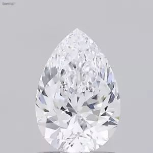1.04ct Pear Cut Lab-grown Diamond IGI Certified D Colour VS2 Clarity - Picture 1 of 5