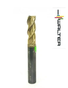 WALTER P Schaftfräser TIALIN Vollhartmetall 8 mm 3-flöte Schaftdurchmesser 8 mm 290 GEBRAUCHT - Bild 1 von 11