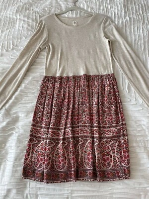 Vestido Gap Niños Niñas XXL (14-16) Manga Larga Marfil Floral Foto 1 de 3