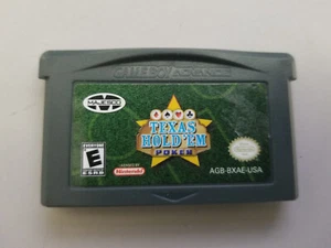 Texas Hold 'Em Poker for Game Boy Advance - GBA Cartridge Only tested cleaned - Picture 1 of 1