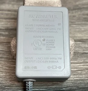 Nintendo 3DS AC Adapter Authentic Official OEM (WAP-002 USA) DSi/DSi/3DS/XL - Picture 1 of 4