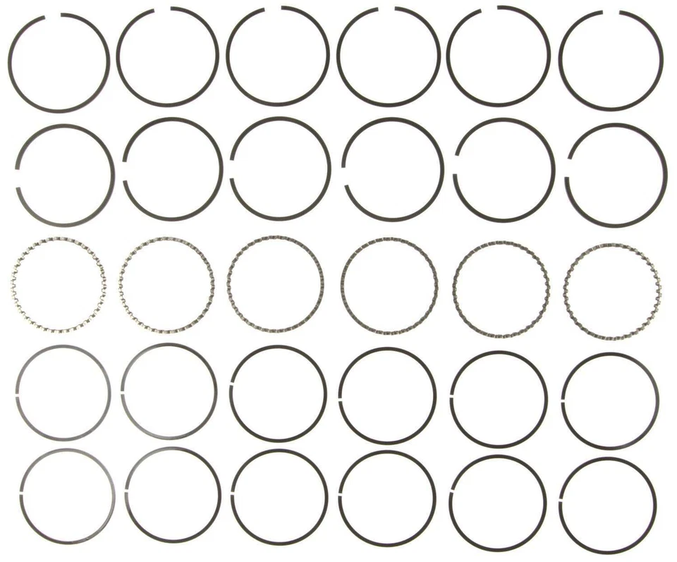 Engine Piston Ring Set fits 1980-1986 Pontiac 6000 Phoenix Firebird  MAHLE ORIGI - Image 1 of 1