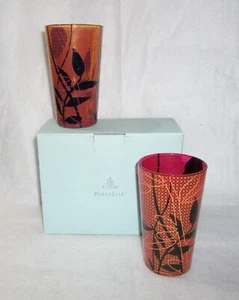 Partylite Glas Tropical Windlicht Paar, Neu im Karton - Bild 1 von 1