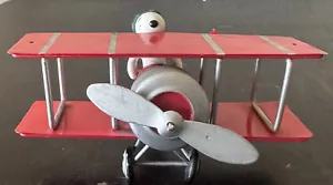 Hallmark "Flying Ace" The Peanuts Gang Snoopy Flying a Red Plane with Propeller - Picture 1 of 11
