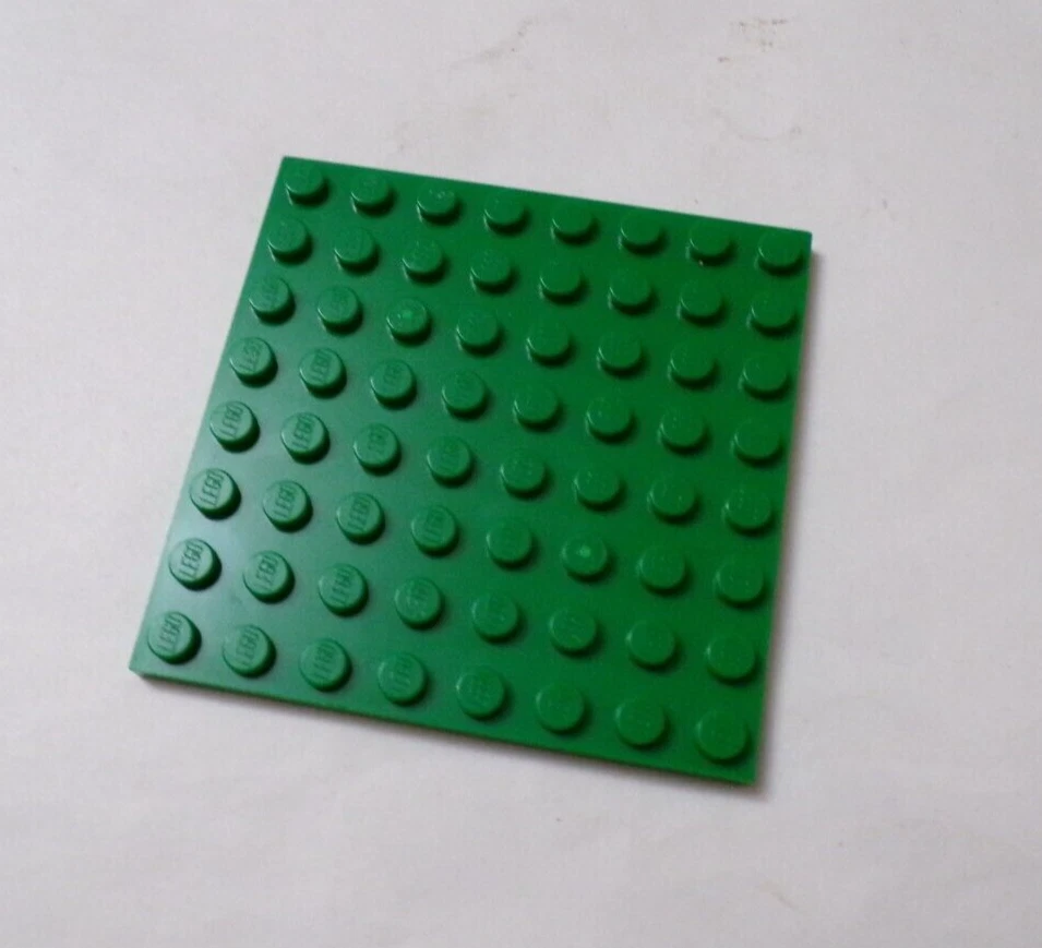 Lego x1 Green 8x8 Plate, 41539 (028-90) - Image 1 of 1