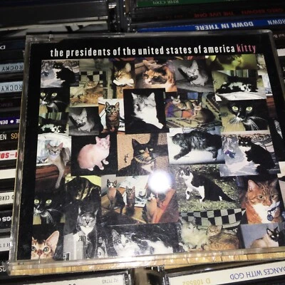 PRESIDENTS OF THE UNITED STATES OF AMERICA Kitty w/ 2 LIVE CD Single USA Seller Foto 1 de 4
