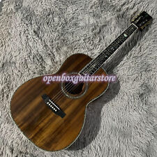 Factory 00045 Acoustic Guitar All KOA Hollow Body Gold Hardware Luxury Inlay