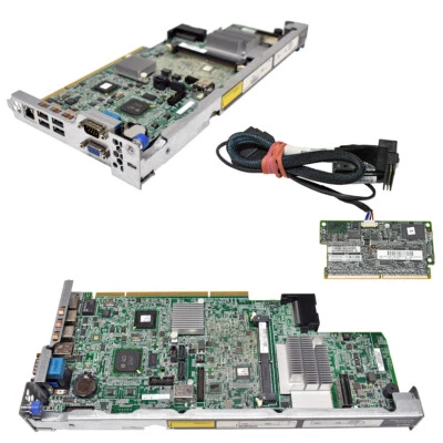 HP DL580 G9 Serial SPI Board 865900-001 013647-002 + FBWC + Battery + SAS Cable - Image 1 of 4