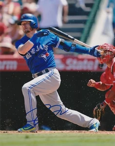 JOSH DONALDSON TORONTO BLUE JAYS ACTION SIGNED 8x10 - Picture 1 of 1