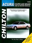 Acura Coupes and Sedans Chilton Repair Manual covering all US and Canadian model