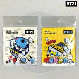 Pegatina decorativa oficial de productos auténticos BTS BT21 versión 2 JUEGO de Kumhong + seguimiento - Imagen 1 de 3