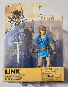 Zelda Breath of the Wild World of Nintendo Link Figure Jakks 2023 - Picture 1 of 2