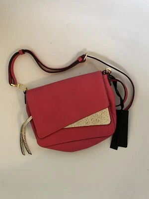 Bandolera GIANNI CHIARINI fucsia nueva con etiquetas Foto 1 de 4