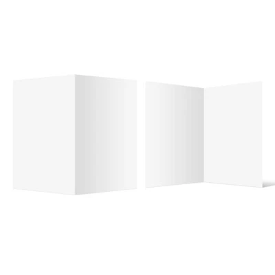 25 - 200 Blanko Faltkarten Set Klappkarten DIN A6 hoch Doppel-Karten Karton - Bild 1 von 3