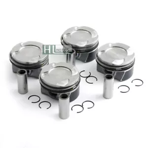 STD 4pcs Pistons & Rings Φ84mm Φ22mm / 10:1 for 2.0T BMW 328i 428i X3 X4 N20B20A - Picture 1 of 5