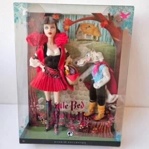 Mattel Little Red Riding Hood &The Wolf #N3245 NIB Silver Label Barbie Sealed - Picture 1 of 14
