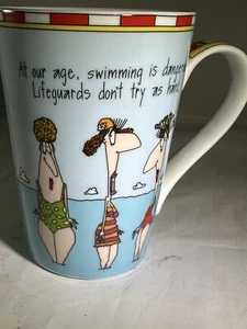 At Our Age - Taza de café de cerámica de gres por diseño - Humor novedoso - Imagen 1 de 16