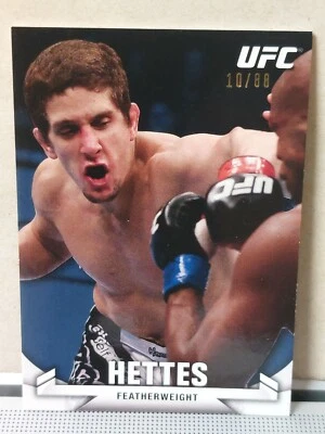 Jimy Hettes #59 2013 Topps UFC Knockout Blue #10/88 - Image 1 of 2