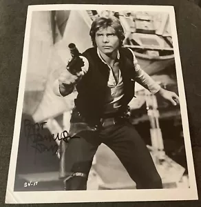 Harrison Ford signiert 8x10 Star Wars Hans Solo A New Hope Promo Foto JSA LOA - Bild 1 von 3