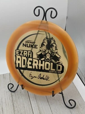 New Discraft Metallic Z Tour Series Aderhold Nuke Driver Disc Golf 170-172 Grams - Image 1 of 4