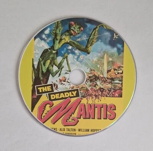 THE DEADLY MANTIS 1957 DVD PUBLIC DOMAIN FILM WILLIAM HOPPER, CRAIG STEVENS - Picture 1 of 1
