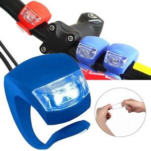 Mountain Bike Tail Lights Waterproof Silicone Frog Light for Outdoor Warning