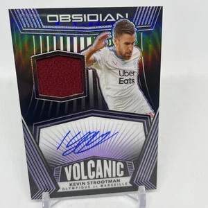 2020-21 Ossidiana Kevin Strootman Vulcanic Signature Patch Auto Viola #72/75 - Foto 1 di 8