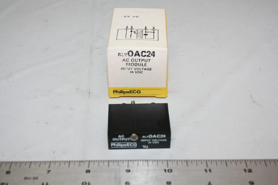 ECG RLYOAC24 AC Output Module Input Voltage 24VDC I/O Module RIM-OAC24 New - Image 1 of 1