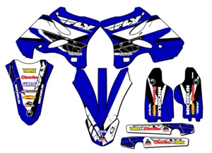 Kit de gráficos YZ 125 13 FLY 2005-2007 azul Senge compatible con Yamaha - Imagen 1 de 10