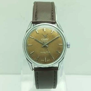 Camy Geneva 6303 Club-Star Patina Dial Manual Winding Vintage Watch - Picture 1 of 10