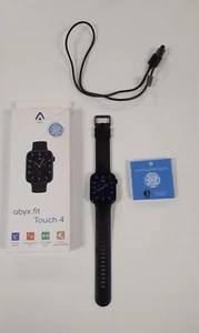 ABYX FIT TOUCH 4 Montre connectée Noir mode sport, GPS appels /EB15 - Photo 1/3