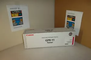 Canon GPR-11 Toner Cartridge Magenta 25K for iR C3200 C3220 7627A001AA OEM NEW - Picture 1 of 6